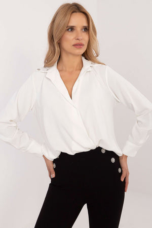  Camisa de manga comprida modelo 203401 Itália Moda