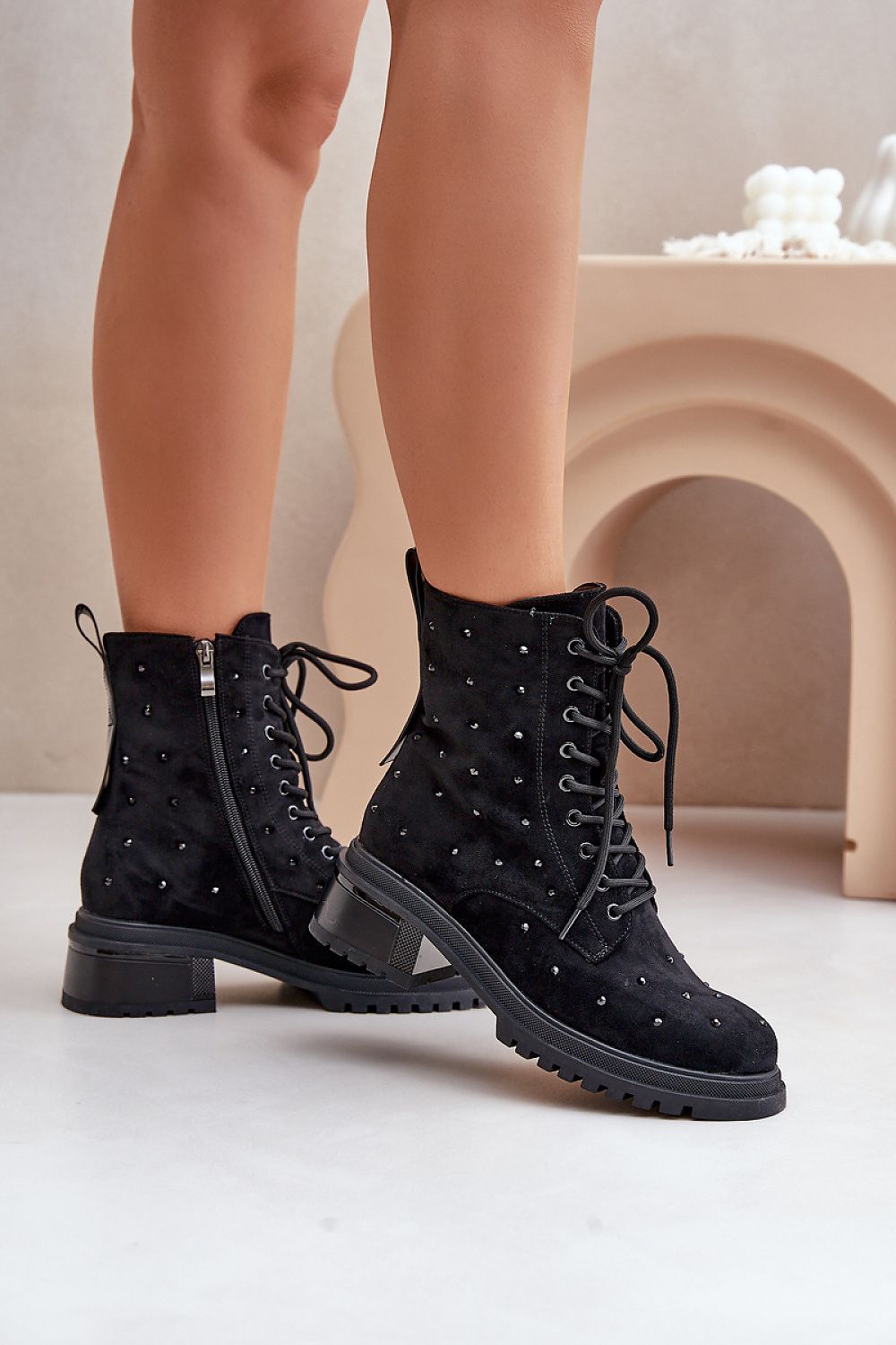  Bootie modelo 203877 Pise com estilo
