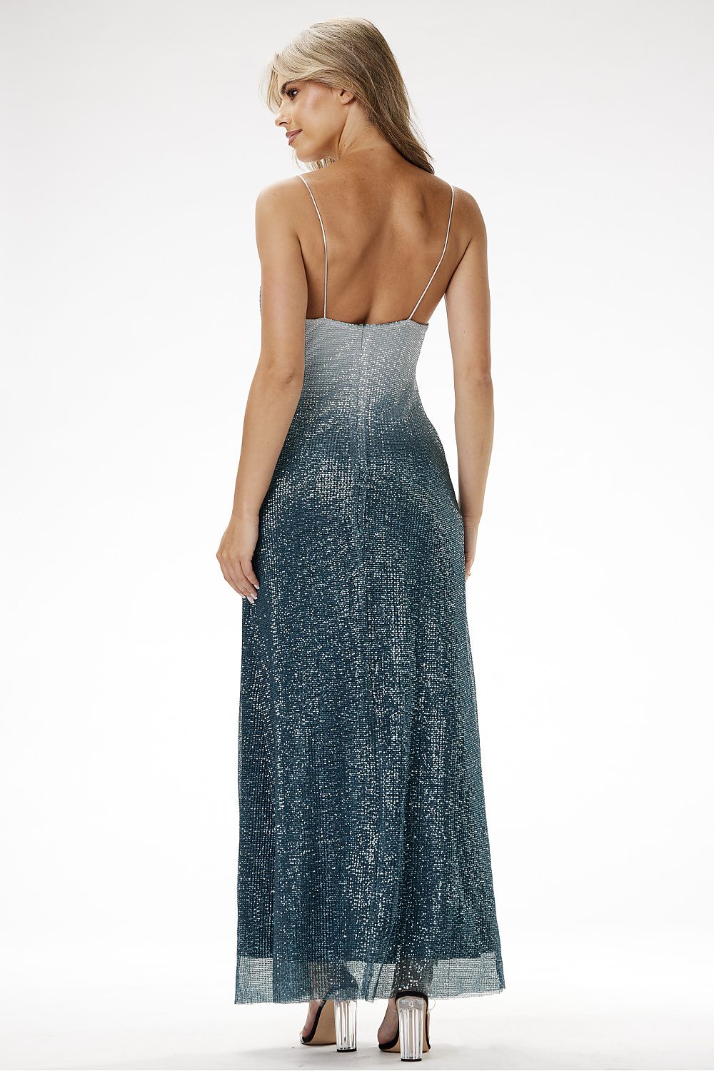  Vestido comprido modelo 204247 awama