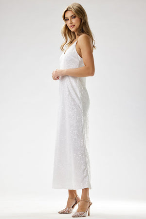  Vestido comprido modelo 204259 awama