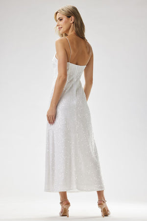  Vestido comprido modelo 204259 awama