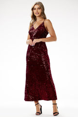  Vestido comprido modelo 204261 awama