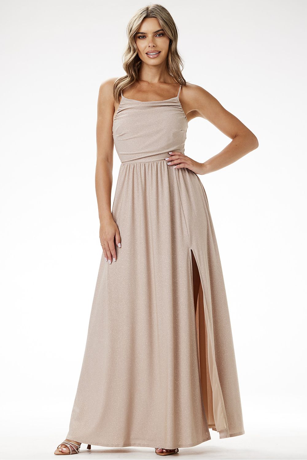  Vestido comprido modelo 204265 awama