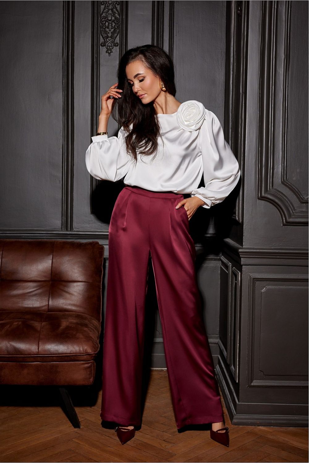  Calças de senhora modelo 204910 Roco Fashion