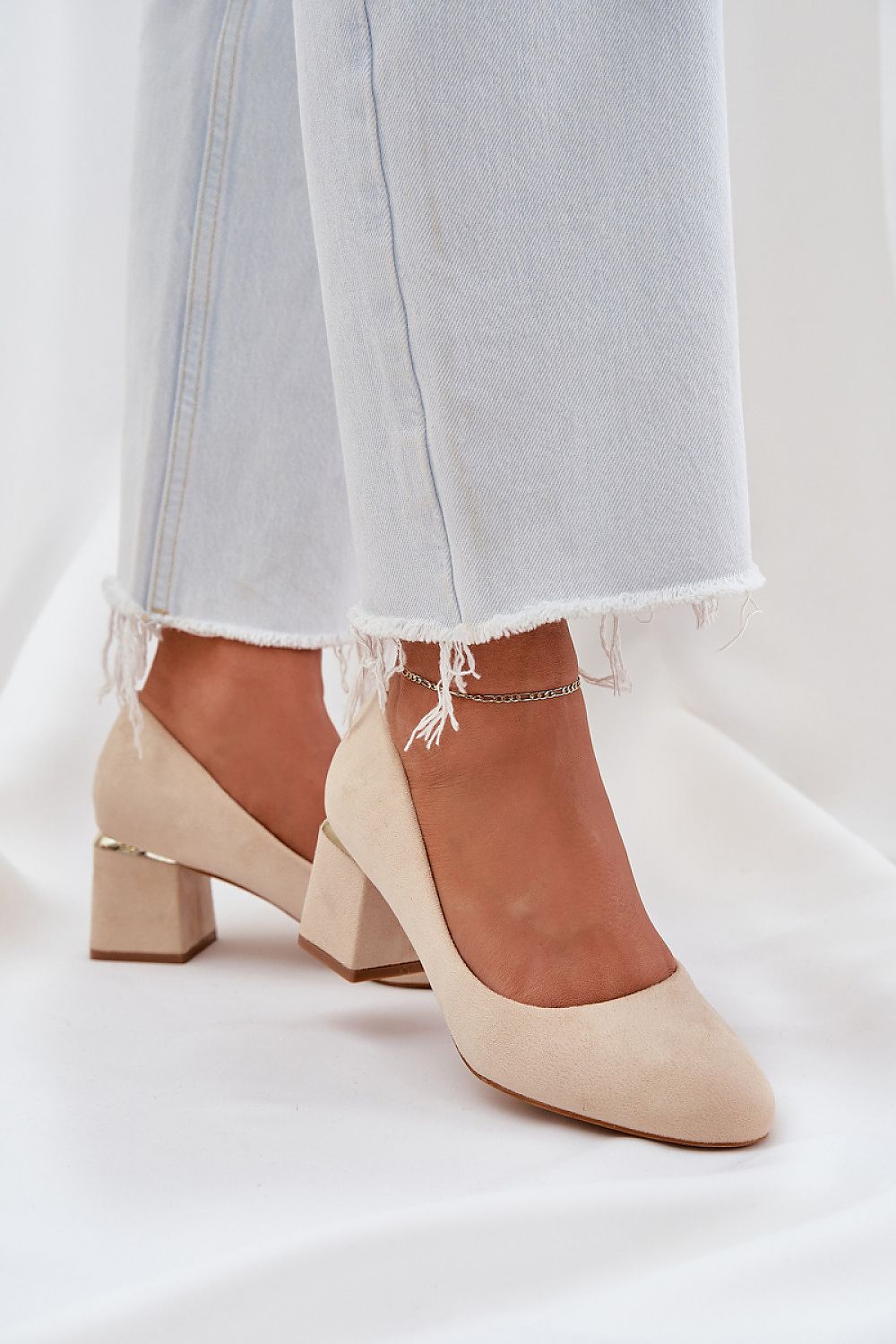  Sapatos de salto alto modelo 208436 Com estilo