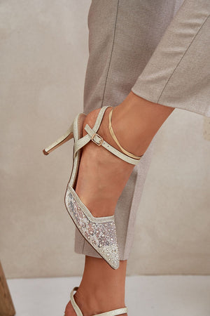  Sapatos de salto alto modelo 208481 Um passo em frente com estilo