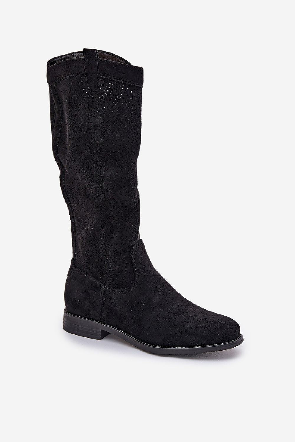 Botas de cano alto modelo 208810 Pise com estilo