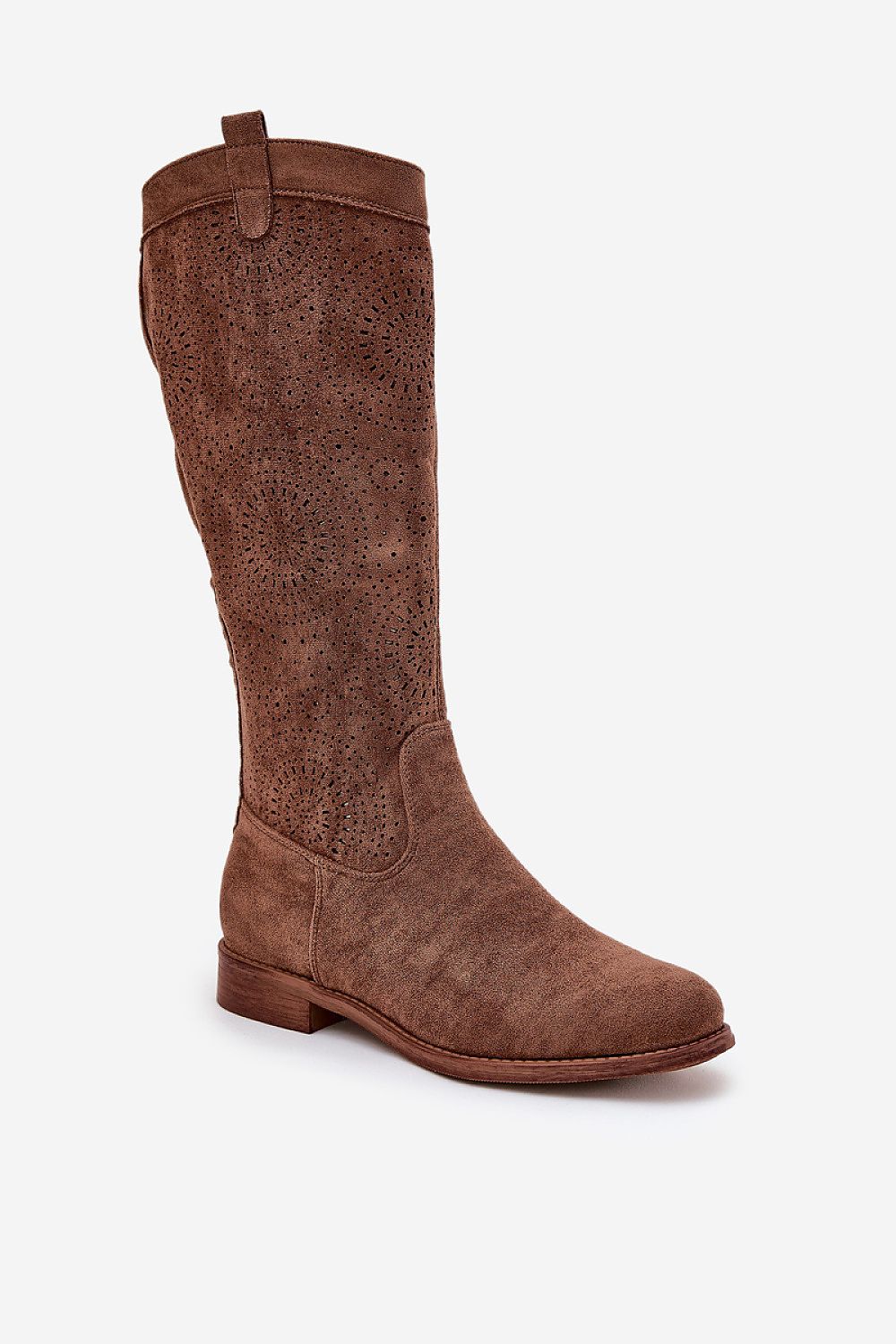  Botas de cano alto modelo 208811 Pise com estilo