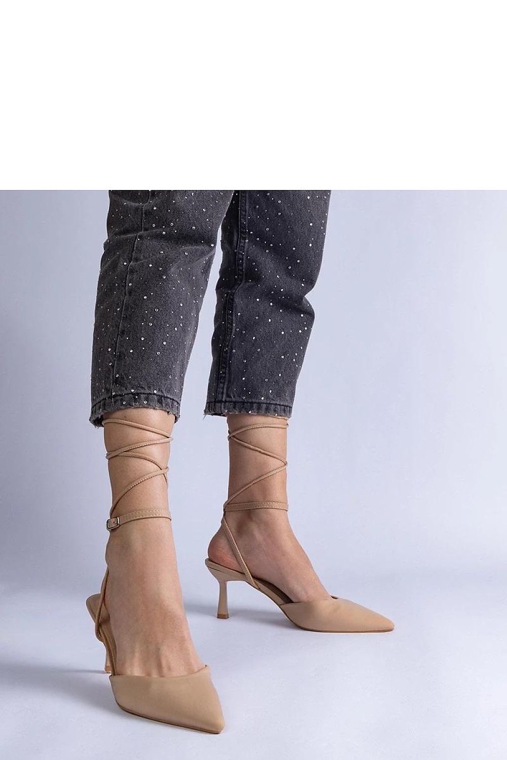  Sapatos de salto alto com alças modelo 211862 PRIMO