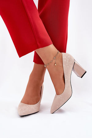  Sapatos de salto alto, modelo 212335 Pise com estilo