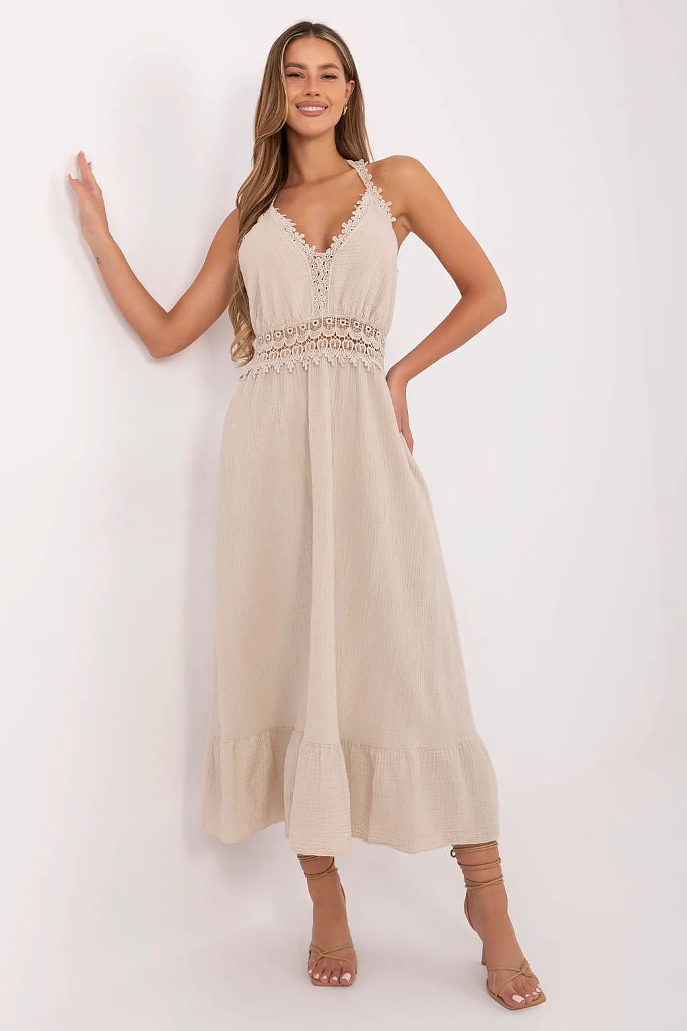  Vestido de dia modelo 213312 Itália Moda