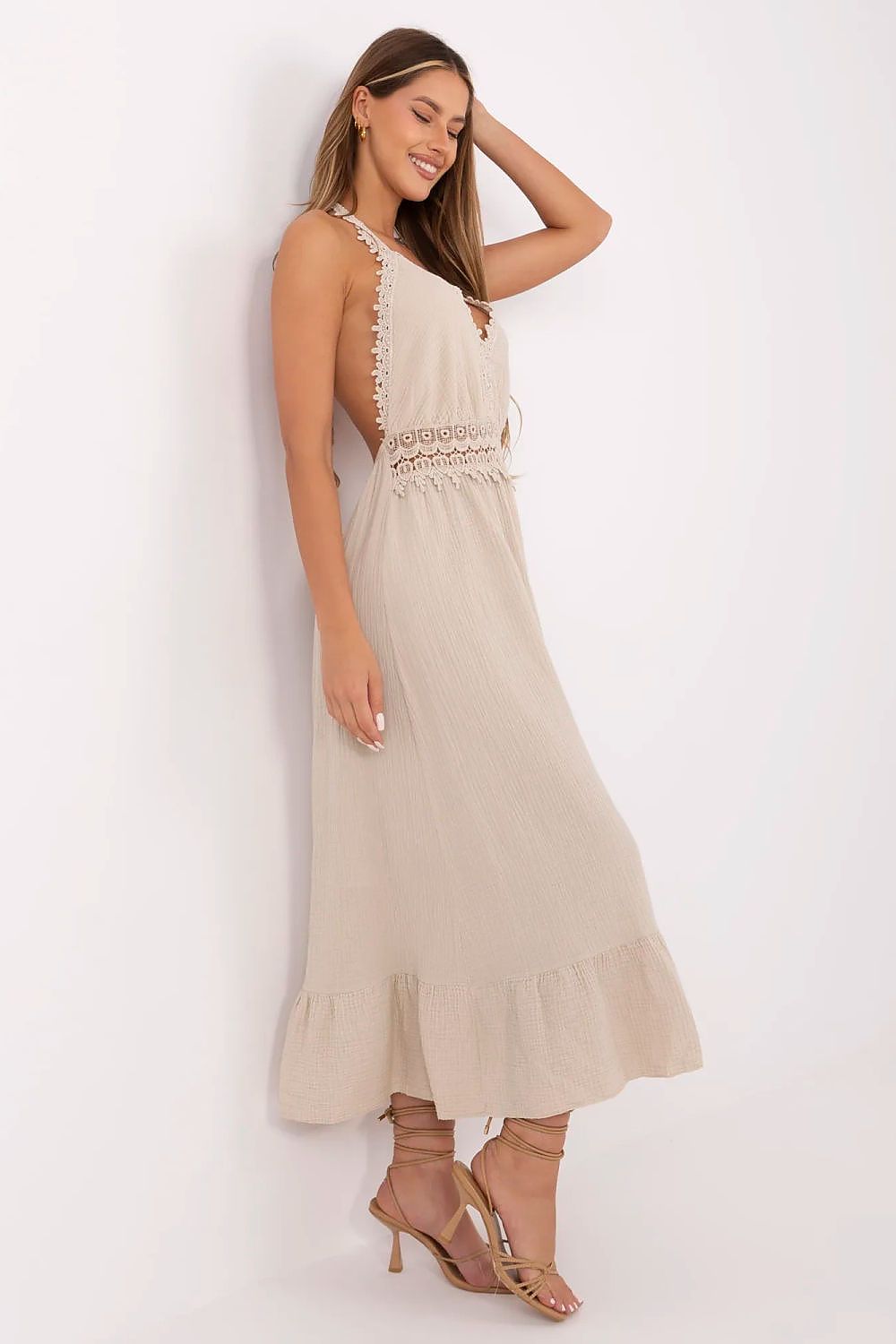  Vestido de dia modelo 213312 Itália Moda