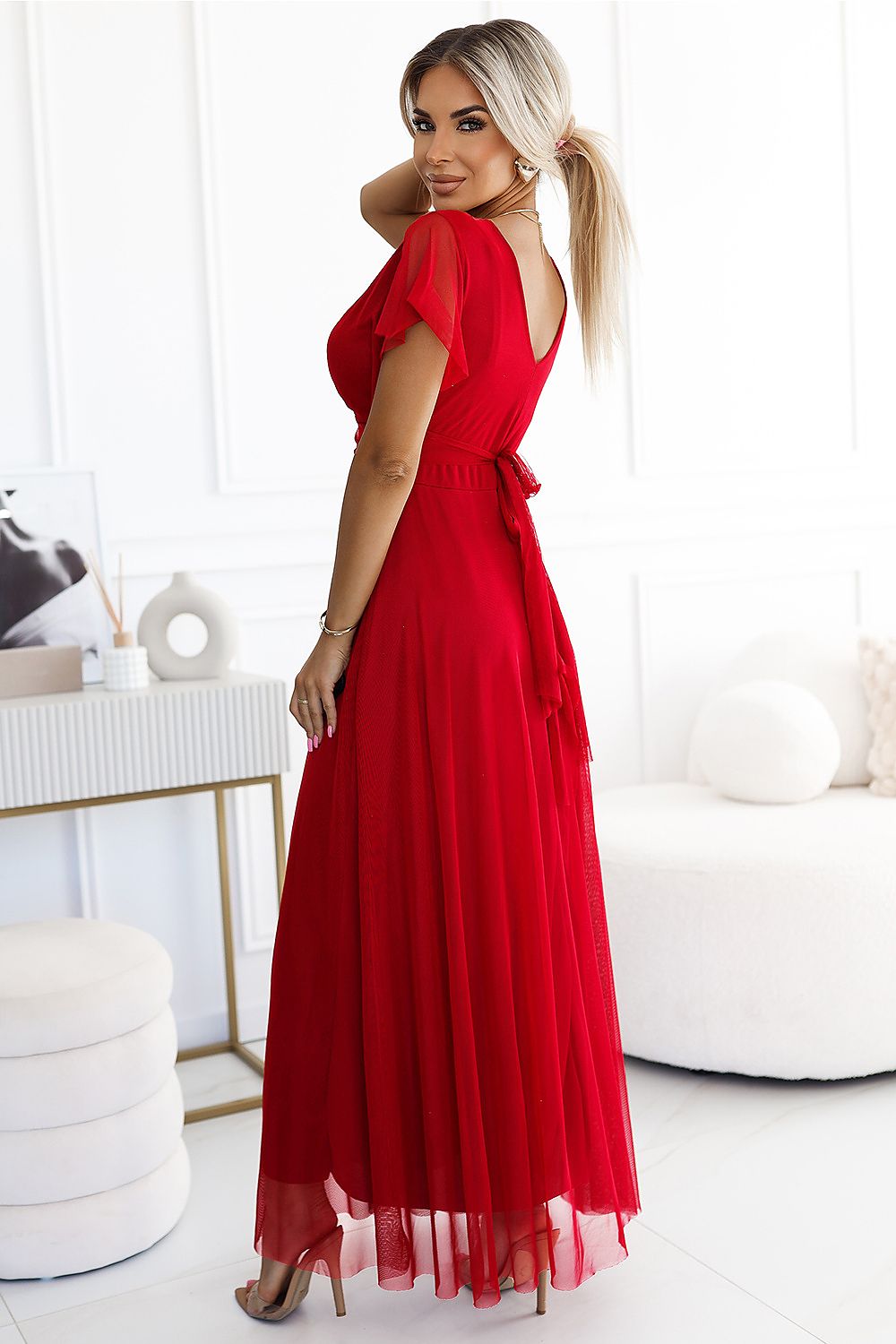  Vestido comprido modelo 213650 Numoco