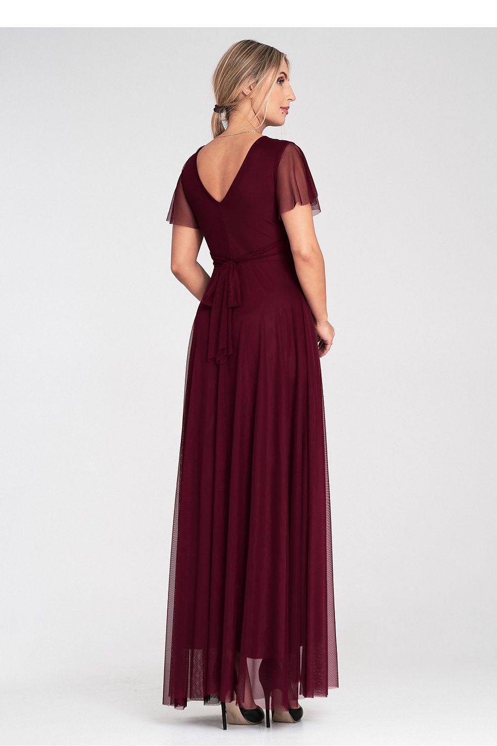  Vestido comprido modelo 214881 Figl