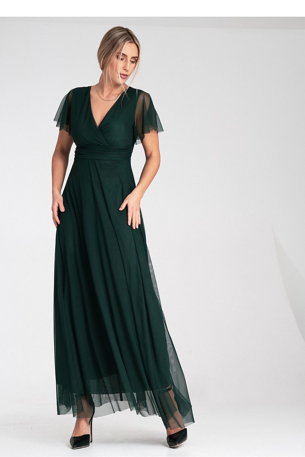  Vestido comprido modelo 214882 Figl