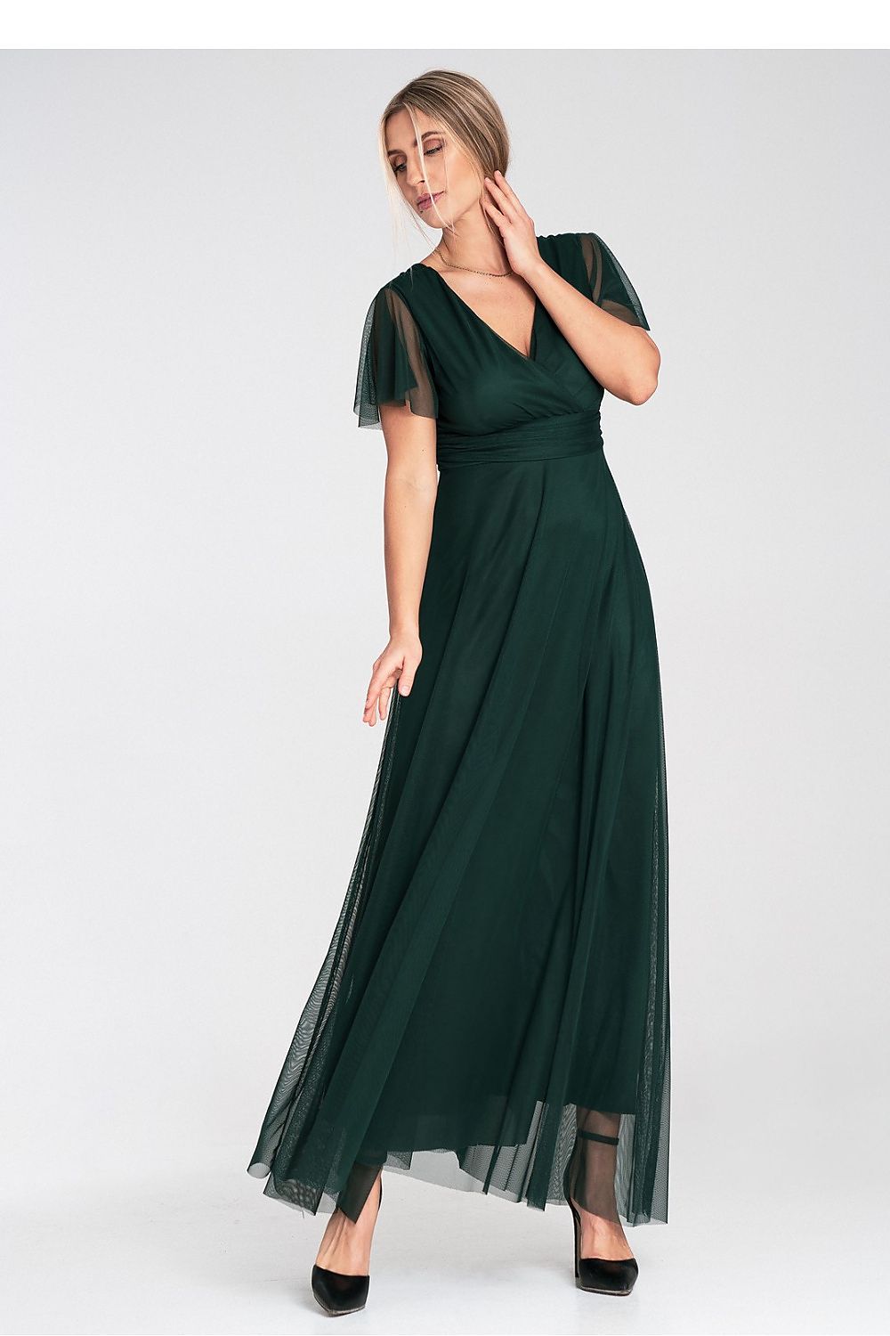 Vestido comprido modelo 214882 Figl
