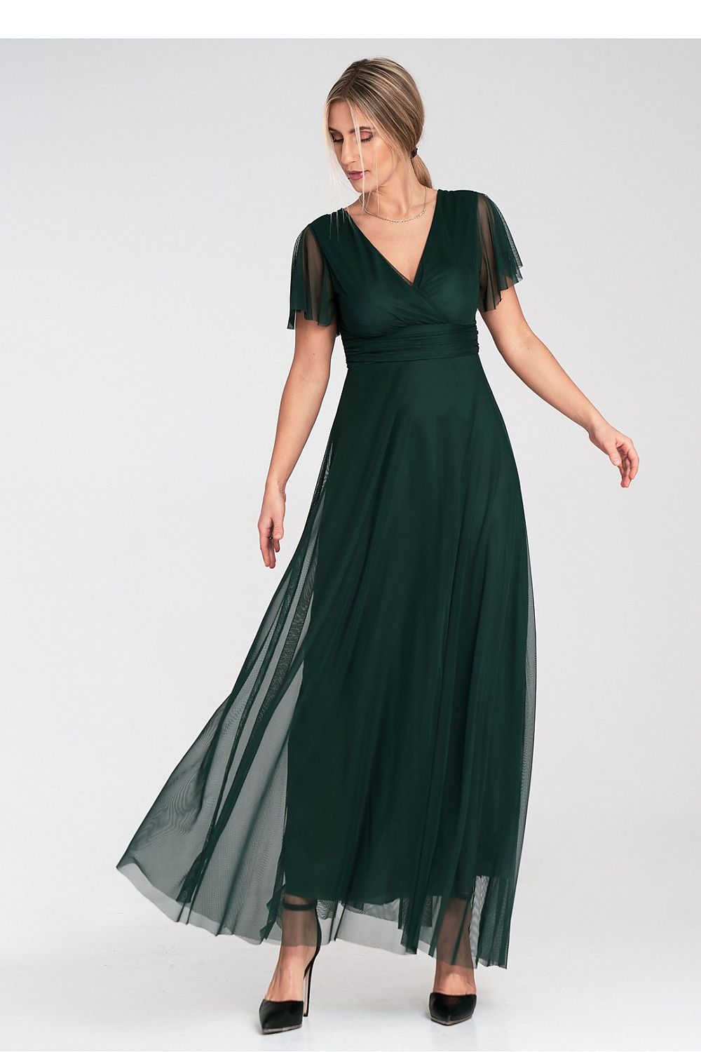  Vestido comprido modelo 214882 Figl