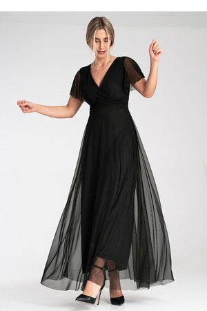  Vestido comprido modelo 214886 Figl