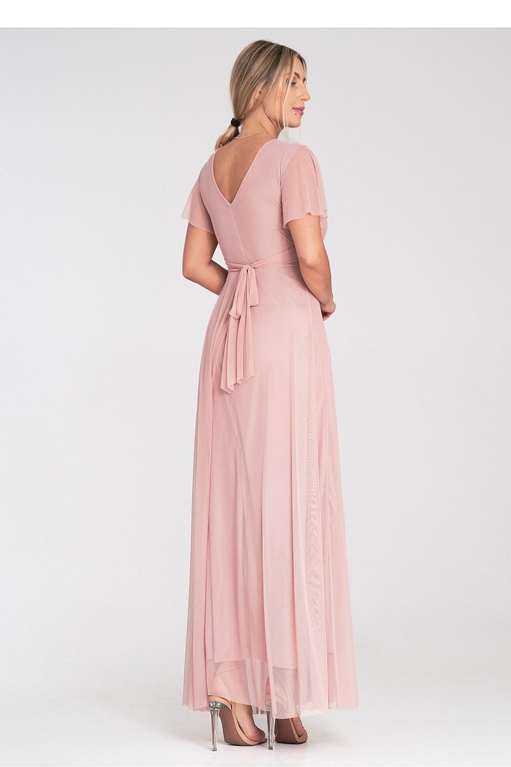  Vestido comprido modelo 214887 Figl