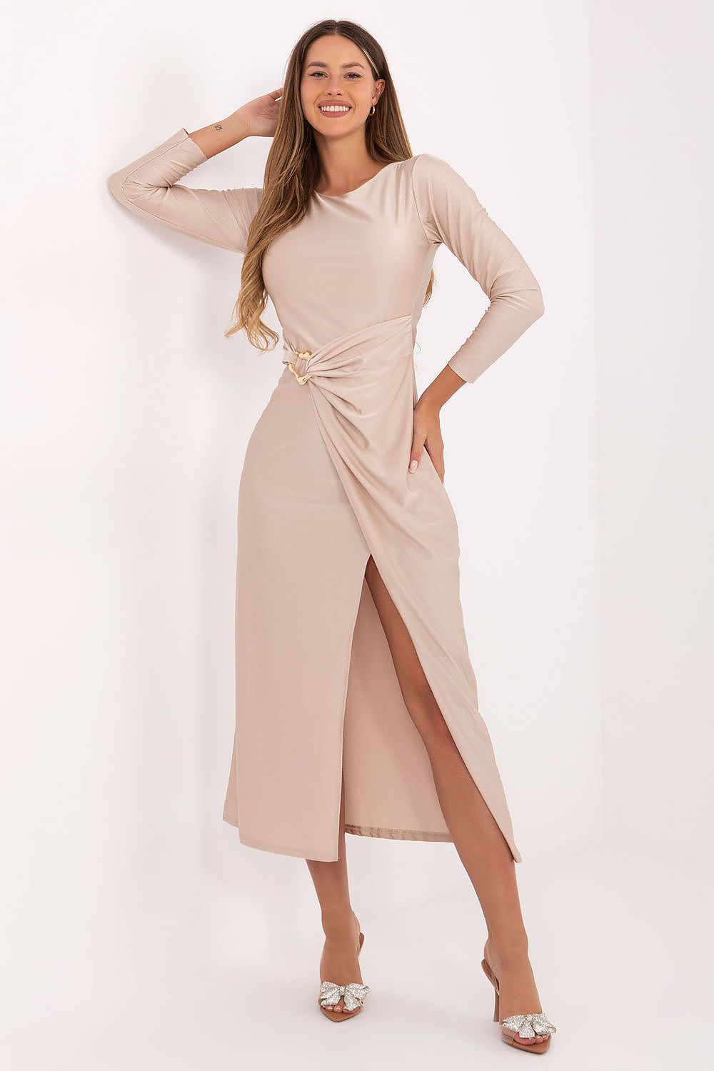  Vestido de noite modelo 217007 Itália Moda