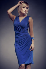  Vestido sukienka 053 niebieska - Figl
