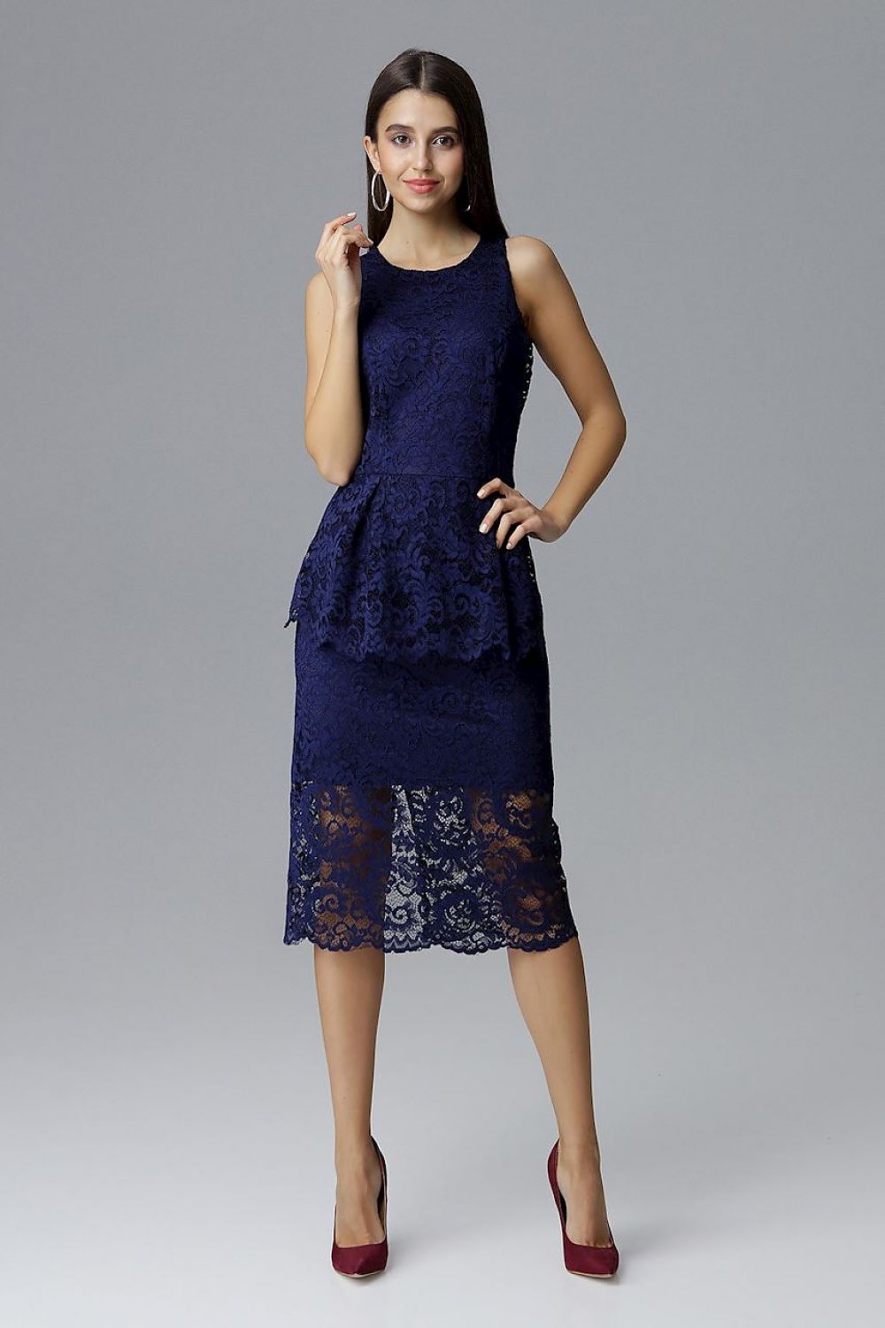 Vestido de noite modelo 126199 Figl