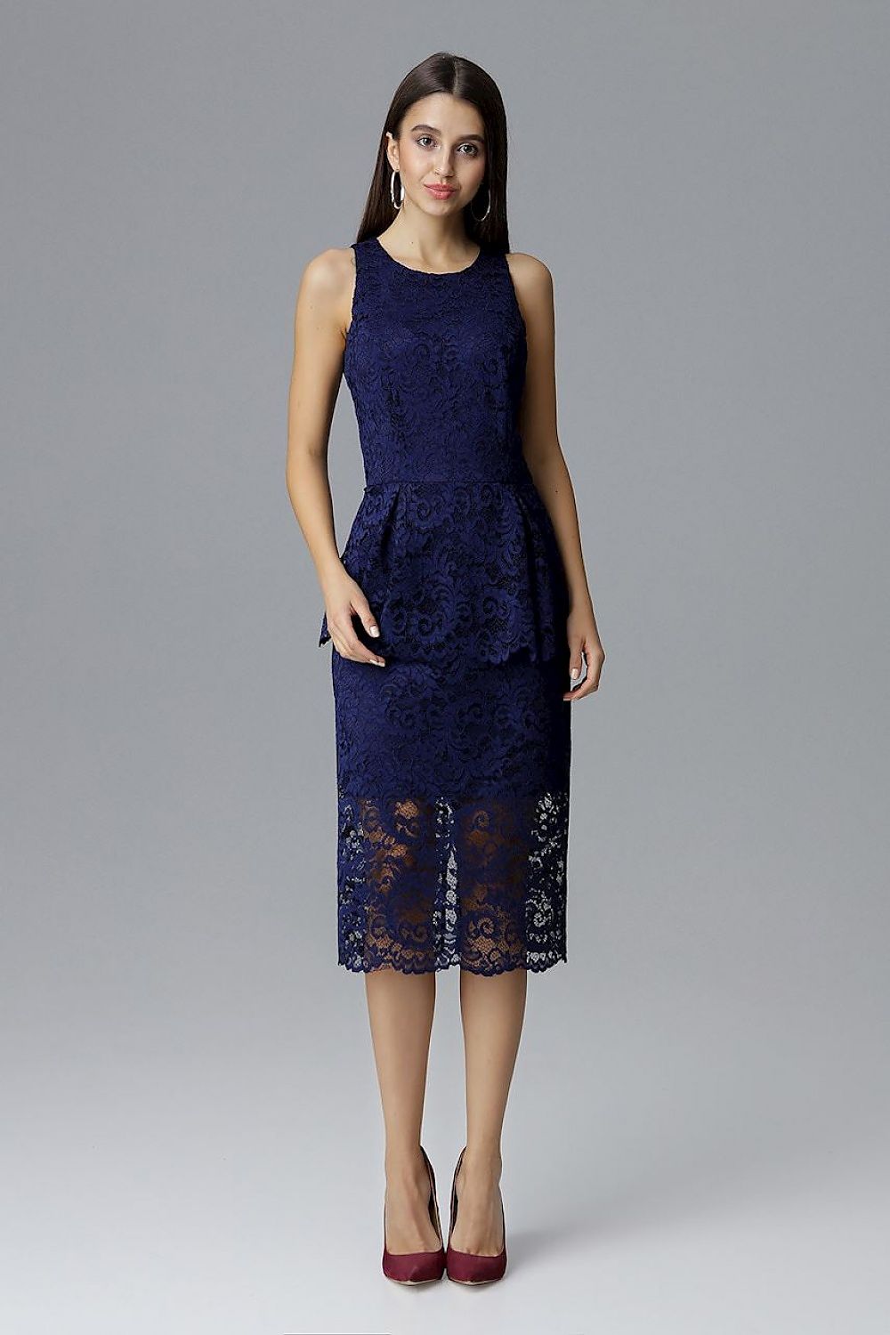  Vestido de noite modelo 126199 Figl
