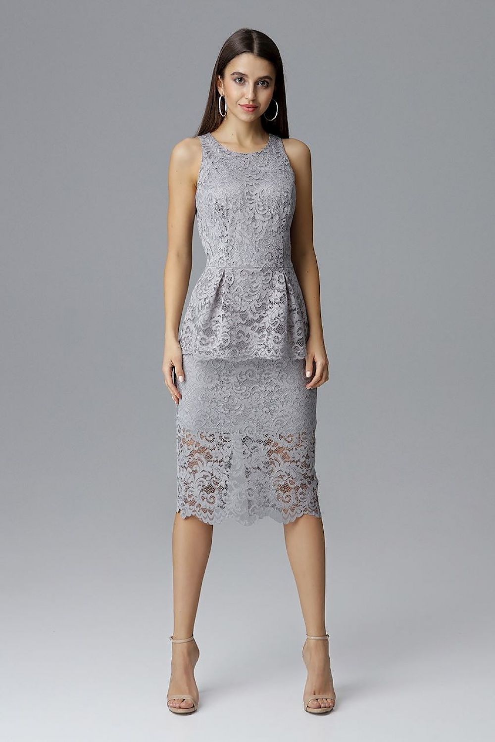  Vestido de noite modelo 126201 Figl