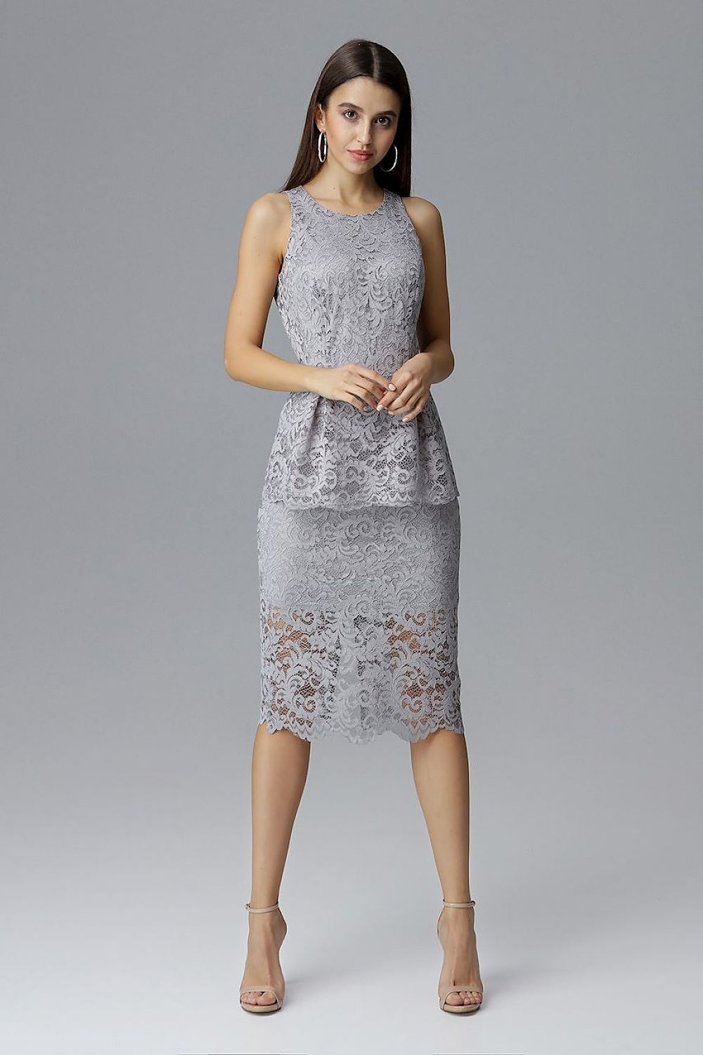 Vestido de noite modelo 126201 Figl