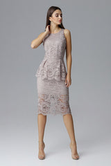  Vestido de noite modelo 126202 Figl