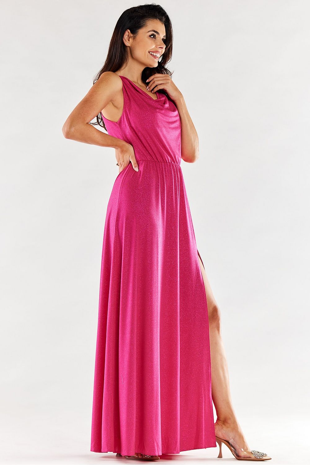  Vestido comprido modelo 174348 awama