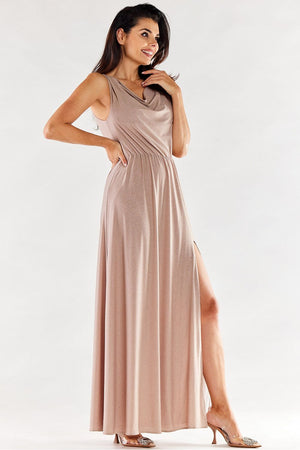  Vestido comprido modelo 174372 awama